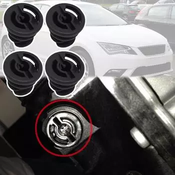 4X пробка для слива масла двигателя автомобиля, сменные аксессуары для поддонов SEAT Leon MK3 5F 2020 2019 2018 2017 2016 2015 2014 2013