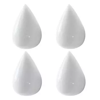 4x прочных и стильных современных настенных крючка для сумок, шляп и одежды, простая установка