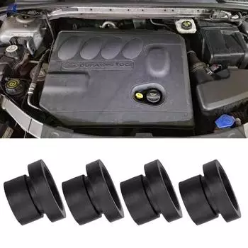 4X резиновая крышка двигателя, втулка, крепление буфера, пробка для Ford Focus 2 MK2 Galaxy CS Max Mondeo Mk4 4, прокладки капота двигателя