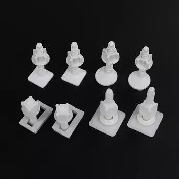 4X шарнирные болты сиденья для унитаза, запасные винты, крепежный комплект, инструменты для ремонта