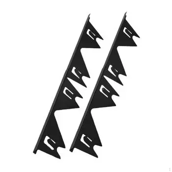 4x Stainless Steel Stove Gap Covers Kitchen Filler Easy to Clean Tool Oven