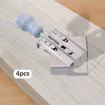 4x угловых зажима, 90-градусные прямоугольные зажимы, подарочная регулируемая поворотная рама для мужчин,