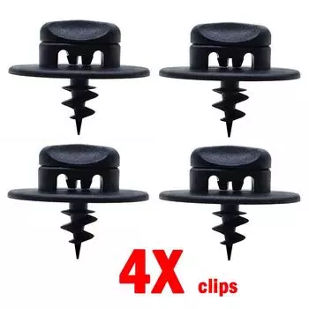 4X зажима для ковров, зажим для фиксации напольного коврика, поворотный винт с овальным отверстием для крепления пряжки сиденья Vw Skoda