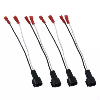 4x жгут проводов динамиков профессиональные запасные части для транспортных средств легко устанавливаются адаптеры динамиков заменяют для F