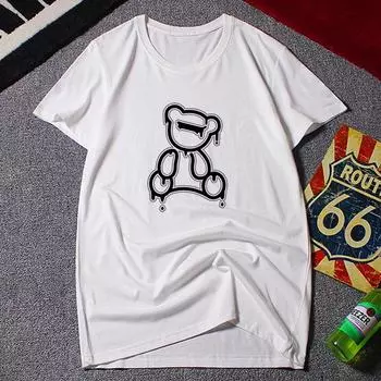 4XL-12XL Мужская футболка свободного покроя больших размеров из дышащего хлопка с круглым вырезом и коротким рукавом, диапазон больших размеров 4XL