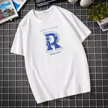 4XL-12XL Мужская хлопковая повседневная футболка с круглым вырезом больших размеров, очень большая футболка с коротким рукавом и круглым вырезом, студенческая футболка 4XL