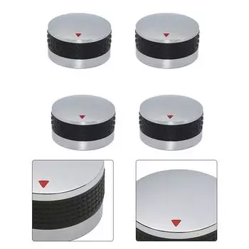 4xЗамена ручек управления газовым грилем, подходит для газовых грилей-барбекю для духовки, круглой плиты 58mm