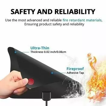 5000-мильный диапазон HdTV-антенны 4K Hd Крытый цифровой ТВ-усилитель сигнала антенны