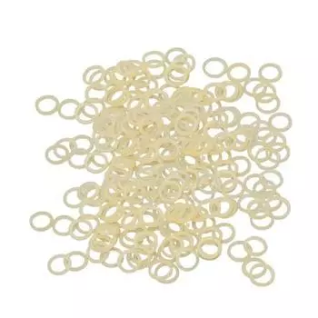 5000 шт. 1/4 дюйма эластичные маленькие резиновые ленты весом 3,5 унции для ухода за домашними животными