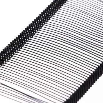 5000 шт., черная экологически чистая одежда, ценник для одежды, маркировка, бирка, пистолет, зазубрины 10MM