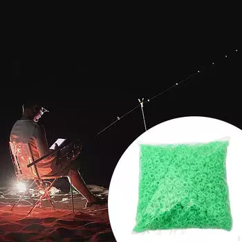 5000 шт. Кольца для палаток, светящиеся кольца, O-образные колышки, петли, силиконовое основание