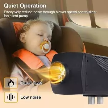 5000 Вт 12 В/24 В Дизельный Обогреватель Автомобильный Сухой Webasto Парковка Малошумный Работающий на Топливе Автобус Без Включения Двигатель Предварительный Нагрев Сиденья