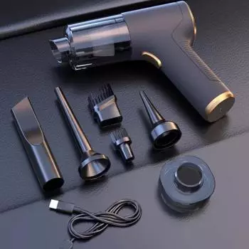 5000PA Мини-пылесосы для автомобиля Беспроводной мощный беспроводной автомобильный пылесос Ручной портативный пылесос Воздушный пистолет