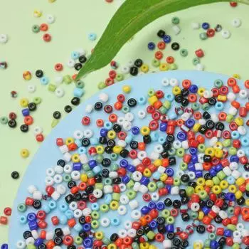 500-100шт однотонные рисовые бусины 2-4 мм для изготовления ювелирных изделий DIY кулон ожерелье браслет чешское стекло ювелирные аксессуары аксессуары ручной работы 2mm 500Pcs белый