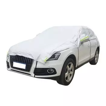 500*230 см универсальные автомобильные чехлы зимние снег лед дождь пыль мороз защита лобовое стекло автомобиля протектор автомобильные аксессуары белый