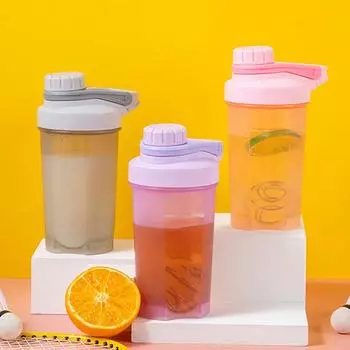 500/600 мл блендер шейкер бутылка с весами протеиновые коктейли герметичный для порошка тренировки спортзал спортивный стакан для смешивания бутылка для воды