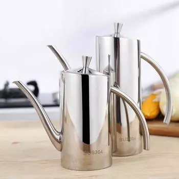 500/700 мл банка для уксуса, бутылка-дозатор, горшок для оливкового масла, контейнер с носиком без капель 700ML