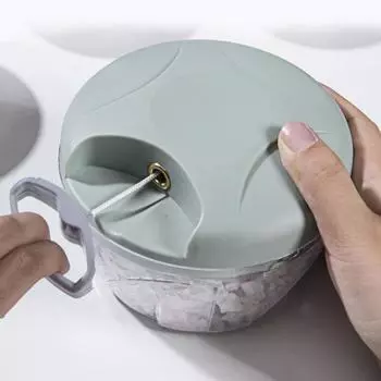 500/900 мл измельчитель чеснока, ручной вращающийся измельчитель фруктов, овощей, слайсер, измельчитель чеснока, овощечистка, измельчитель, блендер, мясорубка 180ML