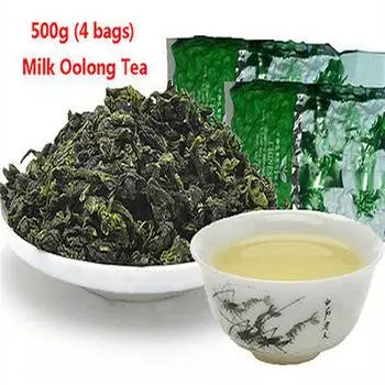 500 г = 4 пакетика, чай молочный улун, зеленый чай, чай высшего сорта, чай Цзиньсюань Аньси Теэ, чай Гуань Инь