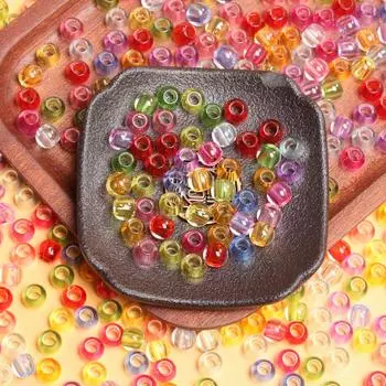 500 г 8 мм 10 мм 4 мм аксессуары для волос с большими отверстиями для Jumbo Braid Dreadlock бусины из смолы для волос 8mm