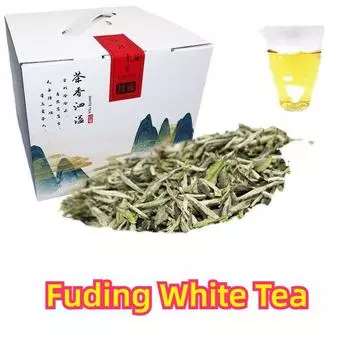 500 г белого чая Fuding Белый пион King рассыпной чай Чай Panxi Ming Qian