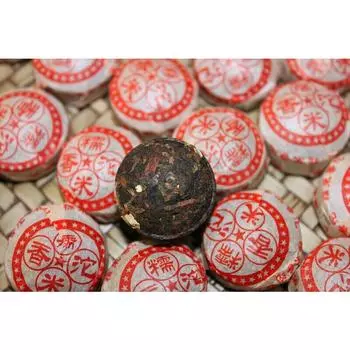 500 г чая пуэр из провинции Юньнань с ароматом клейкого риса, чай Туо, выдержанный чай