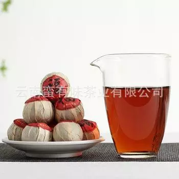 500 г чая Синьхуэй Сяоцинкан Пуэр ( Фу Цзы ) Спелый чай Сяоцинкан, чайные листья