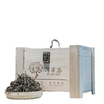 500 г Даксью Маунтин, старовозрастный рассыпной чай первой весны, пуэр, сырой чай, в деревянной упаковке