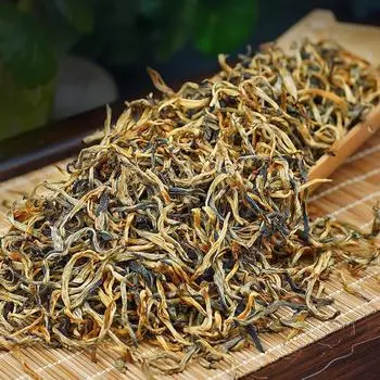 500 г Юньнань Фэнцин Золотой Бутон Медовый Ароматизатор Дянь Хун Рассыпной Черный Чай