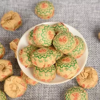 500 г Юньнань Пуэр спелые чайные листья с оригинальным вкусом спелого чая Mini Tuocha