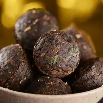 500 г Юньнань Пуэр Спелый чай с ароматом клейкого риса Чай Сяотуо с сильным ароматом