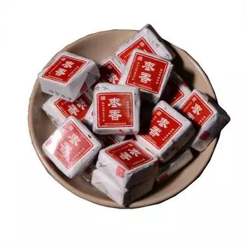 500 г Юньнаньский мармелад Цзиньдянь, маленький квадратный кирпичик, выдержанный пуэр, спелый чай, маленький чай Туо