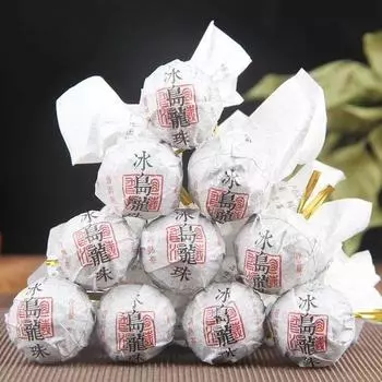 500 г Юньнаньский спелый чай Пуэр Жемчуг дракона Приготовленный чай Пуэр Исландский черный чай Пуэр