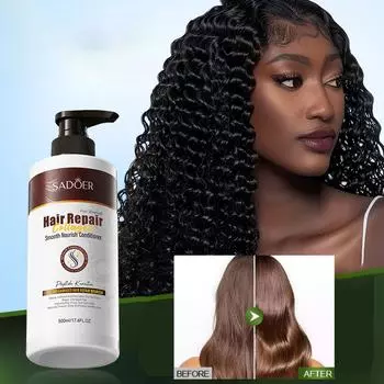 500 г коллагеновый кондиционер для гладкости и восстановления волос, питательный кондиционер для большого объема и разглаживания волос 500g