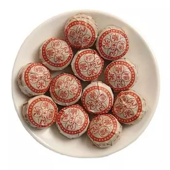 500 г листьев чая Юньнань Пуэр, мини-маленький туоча Gnocyte, красный хлопок туо Gnocyte