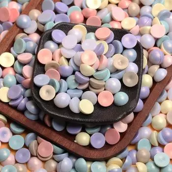 500 г, около 1100 шт., матовые макароны «сделай сам», для изготовления полукруглых бусин диаметром 12 мм, ювелирных изделий