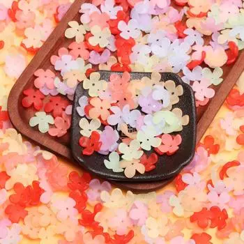 500 г около 1500 шт., ювелирные аксессуары для самостоятельного изготовления цветов, теплый цвет, 15 мм, бусины, цветочек, матовая мода, материалы ручной работы