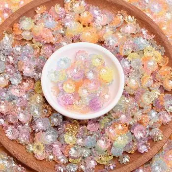 500 г, около 4700 шт., 9,5 мм, акриловые бусины ручной работы для изготовления ювелирных изделий, свободные бусины-разделители, сделай сам, браслет в форме солнечного цветка, ожерелье