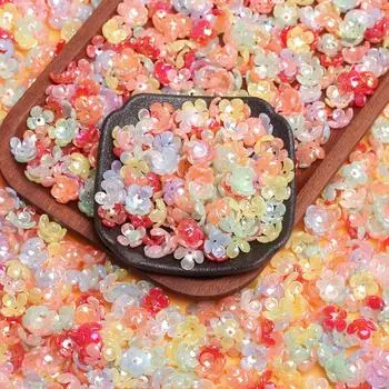 500 г/пакет, около 3630 шт., материалы ручной работы, акрил, античный 10 мм, лепестки, свободные бусины, яркие аксессуары для сережек для лица