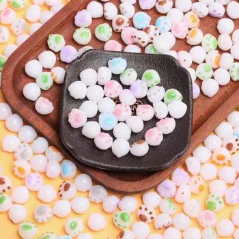 500 г свободные бусины DIY ювелирные аксессуары модные подвески творческая имитация белого нефрита уголь обожженный браслет серьги кошачья лапа ручной работы