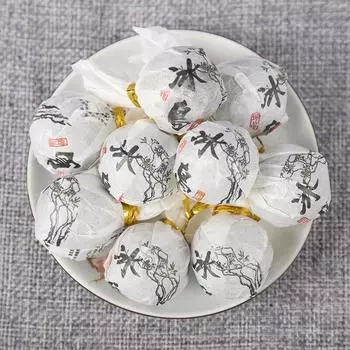 500 г сырого чая Пуэр Туоча, Исландская жемчужина дракона, Юньнань Пуэр