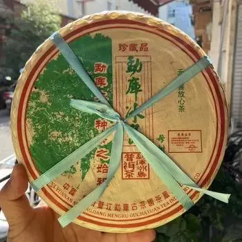 500 г Сырой чайный пирог Юньнань Старый Пуэр 2005 г. Мэнку Биндао Сырой чай Пуэр Выдержанный Пуэр