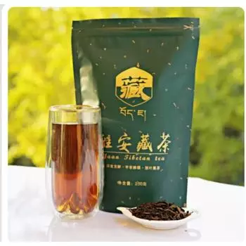 500 г Тибетский чай Яань, черный чай, чай Лаочуань, клейкий мягкий тибетский черный чай