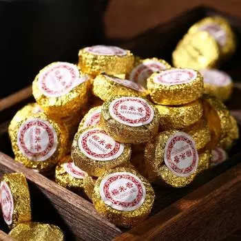 500 грамм Юньнаньского клейкого ароматного чая Сяо Туо Спелый чай Пуэр Маленький нефритовый пирог 500g