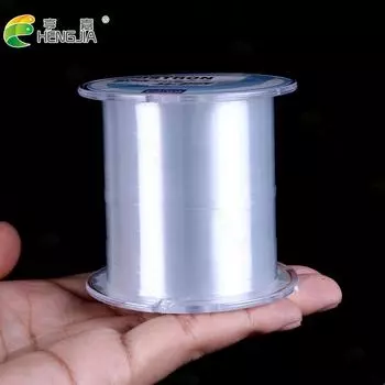 500 м леска супер прочная нейлоновая леска морская леска кристалл рыболовная проволока рыболовные аксессуары 1.0#