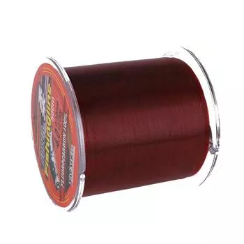 500 м леска высокого качества, 100% нейлон, прозрачная не фторуглеродная рыболовная снасть, мультифиламенто 1.2