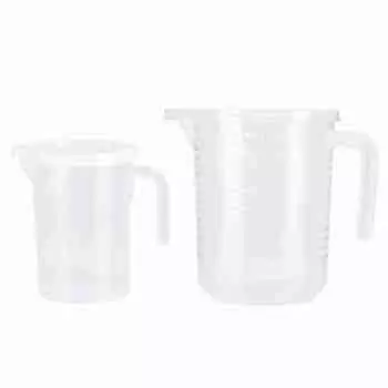 500 мл/1000 мл прозрачные пластиковые мерные стаканы с крышкой кухонные принадлежности для приготовления пищи и выпечки 500 мл
