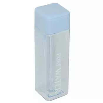 500 мл 17 унций Бутылка для воды Прозрачная Портативная Бутылка для питьевой воды с принтом букв и шнурком на запястье