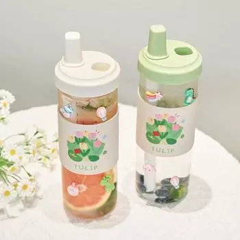 500 мл/850 мл стеклянная чашка для завтрака большой емкости, двойная гладильная стеклянная бытовая портативная чашка для молока и чая, молочная чашка 500-850ml