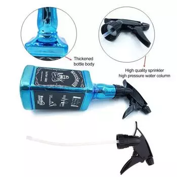 500 мл Бутылка для разбрызгивания Ретро Аксессуар Красоты Анти-ломкость Функциональный чайник для волос Вода для женщин красный